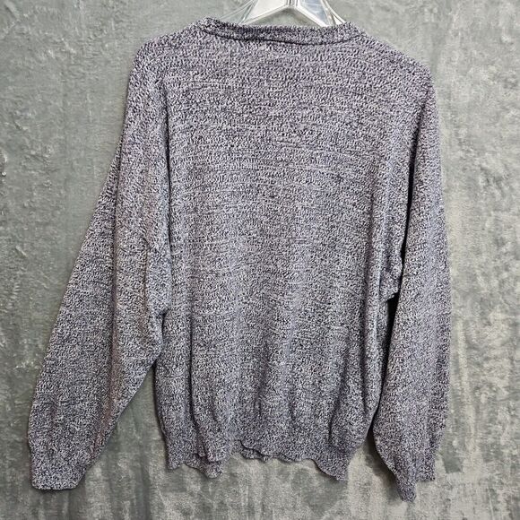 Boast Men's Blue Long Sleeve Size XL 100% Cotton Embroidered crewneck sweater - Picture 7 of 9